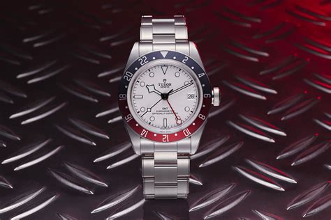 tudor gmt pepsi white dial